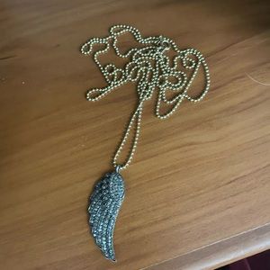 Angel wing necklace